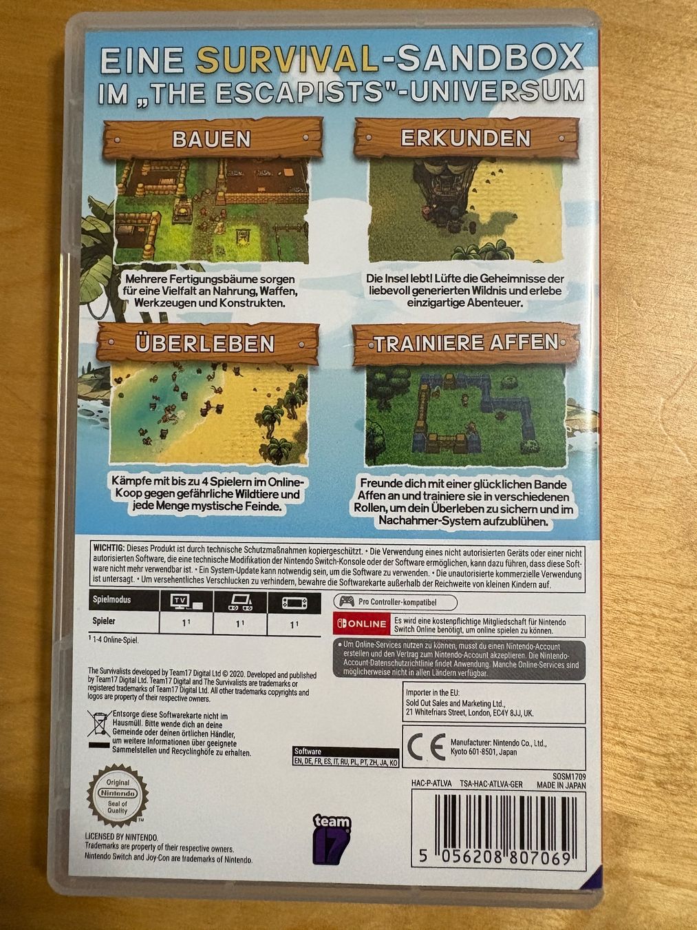 Nintendo Giochi: The Survivalists – Usato da Auenstein venduto da 5222 1