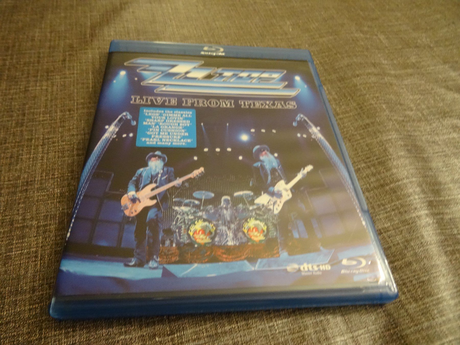 Tous les DVDs: ZZ Top Live From Texas Blu-ray – D'occasion à Olten par Disc-Verkauf