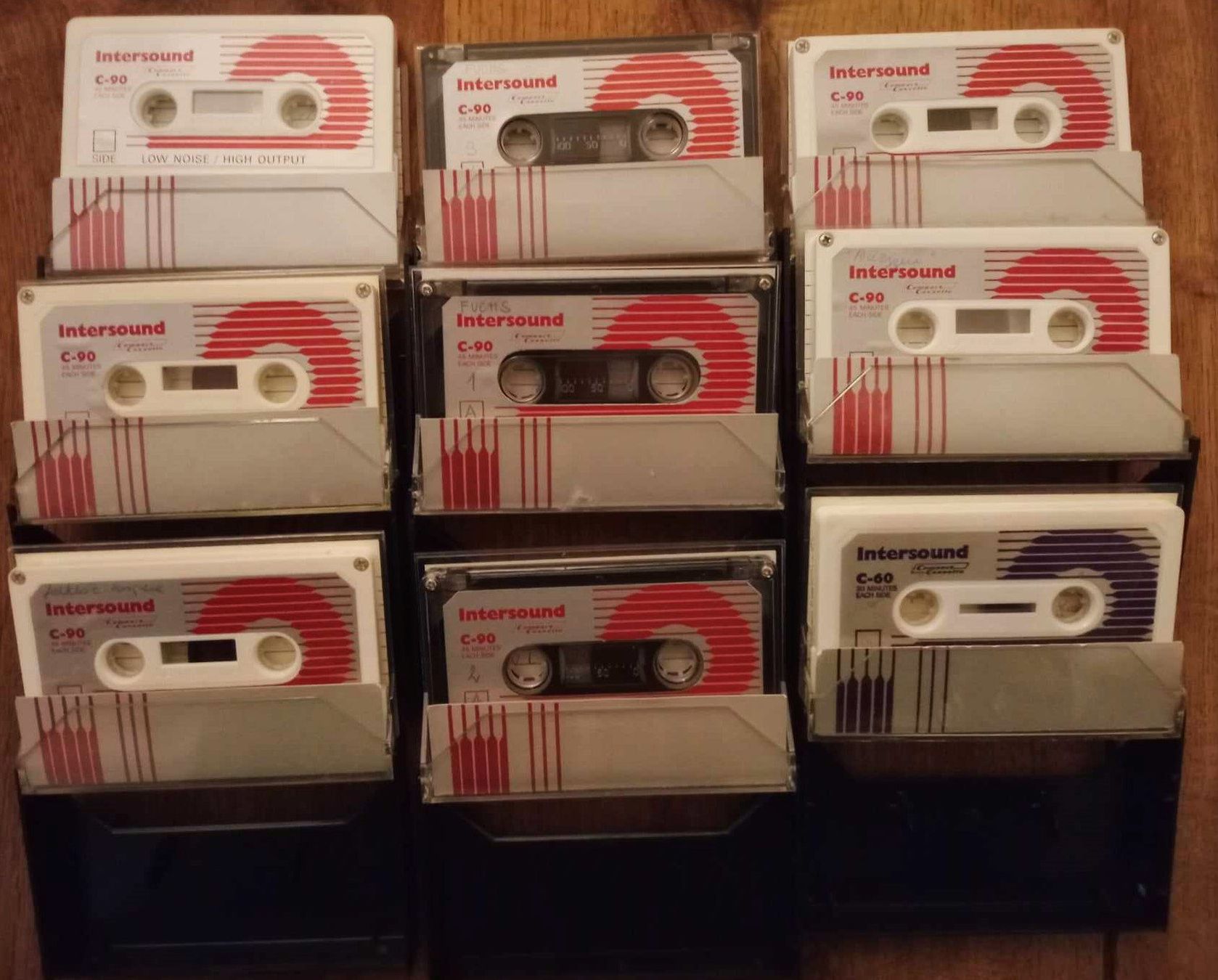 Musicassette: Intersound - HiFi Low Noise c90 / c60 - cassettes MC 9x – Usato da Le Locle venduto da PereiraHugo 1
