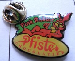 Pin Pfister  Pink Rappit  Schokolade