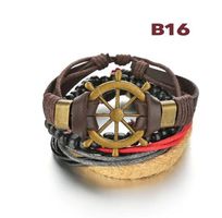Herren Leder Armband