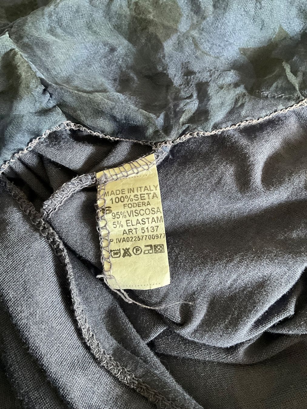 Vestiti: Kleid 100% Seide Gr. M/L – Usato da Muri b. Bern venduto da SmuriS 6