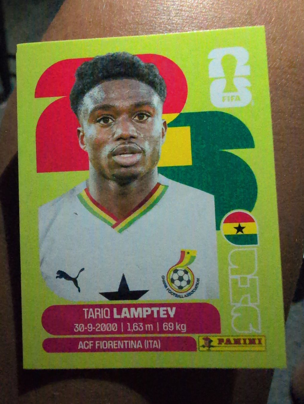 Panini Carte collezionabili: Tariq Lamptey GHA 3 – Nuovo e nell'imballaggio originale da Lausanne venduto da KarolyneBaiao
