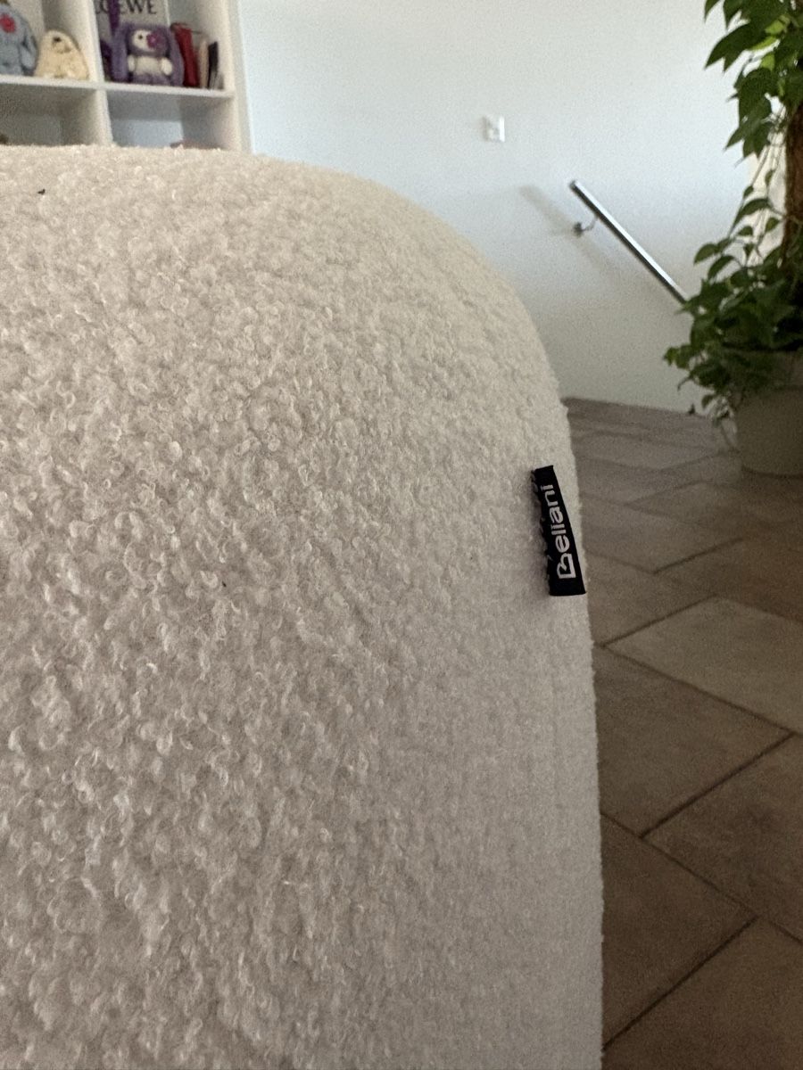 Beliani Divani: Sofa und Sessel Beliani weiss Boucle – Usato da Wabern venduto da enzo_92 2