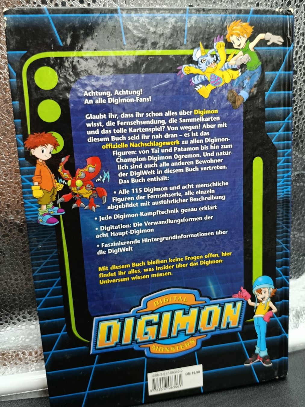 Bücher: Digimon, der offizielle Character Guide 2000, 1.Auflage – Gebraucht aus Wil SG von Donaldus 1