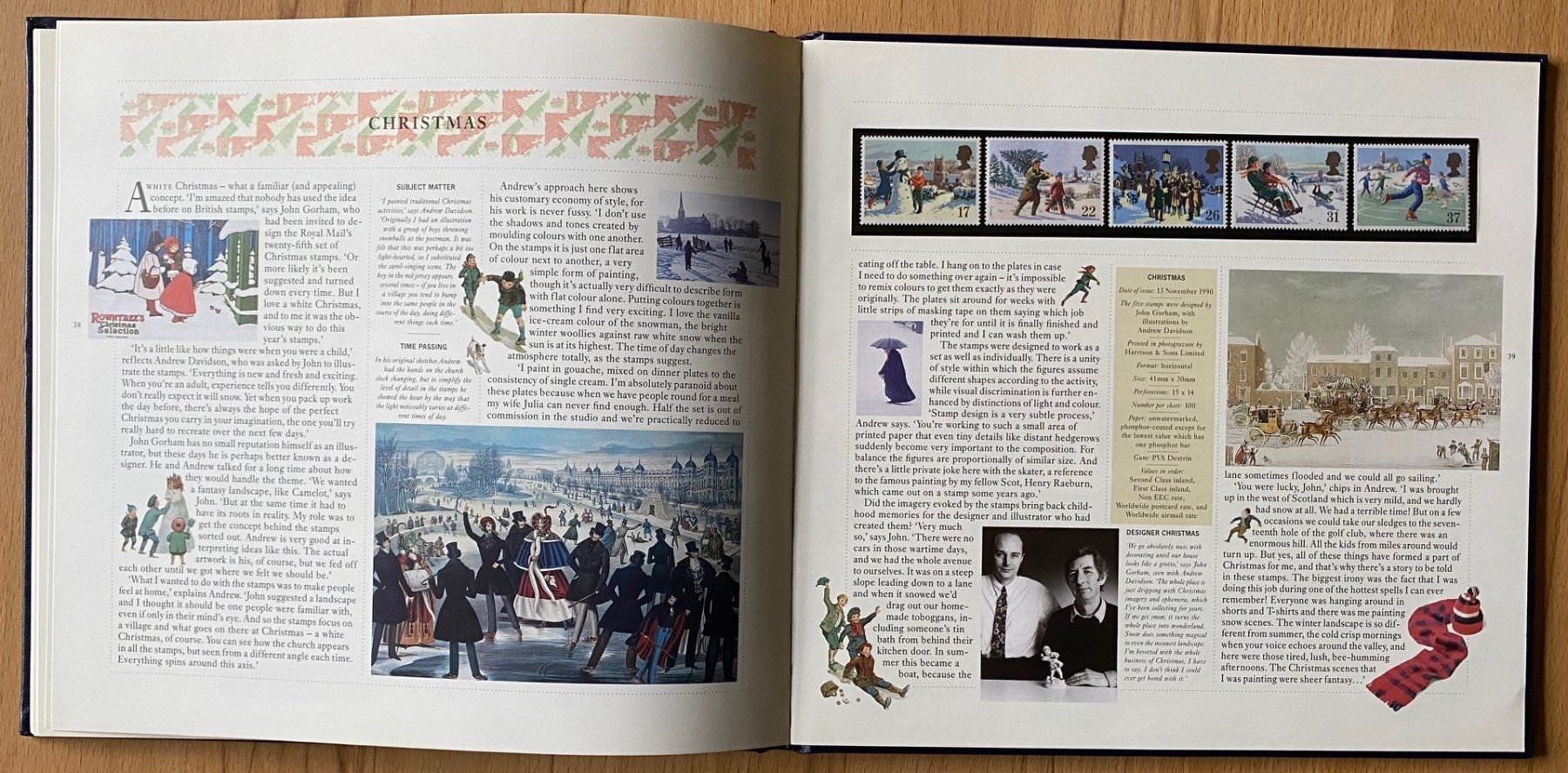 Tutti i francobolli: Jahresausgabe England 1990 postfrisch – Nuovo (secondo la descrizione) da Sirnach venduto da Thomsi 5