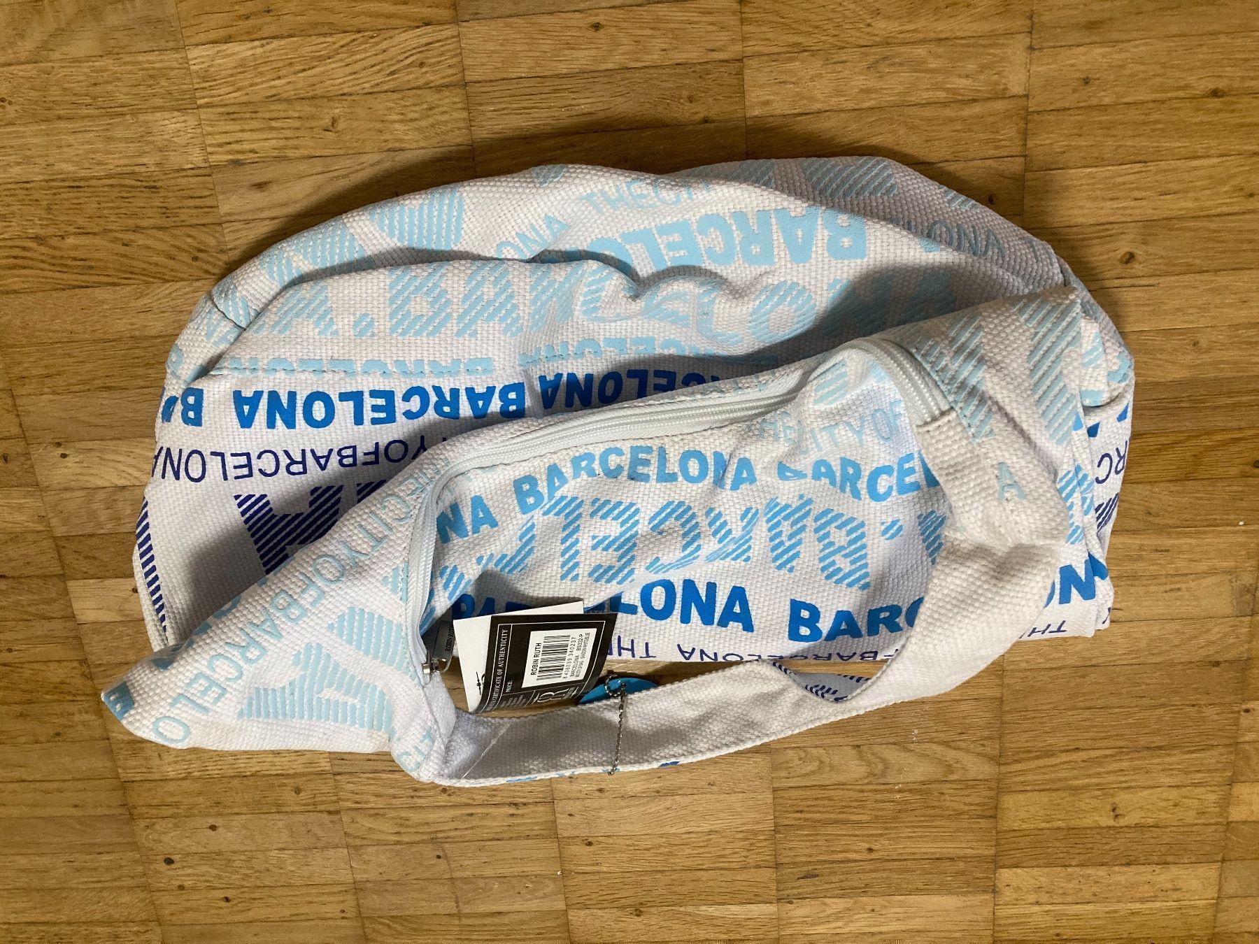 Borse da donna: Neue Stofftasche mit Reissverschluss – Nuovo (secondo la descrizione) da Thun venduto da Vans_98 2