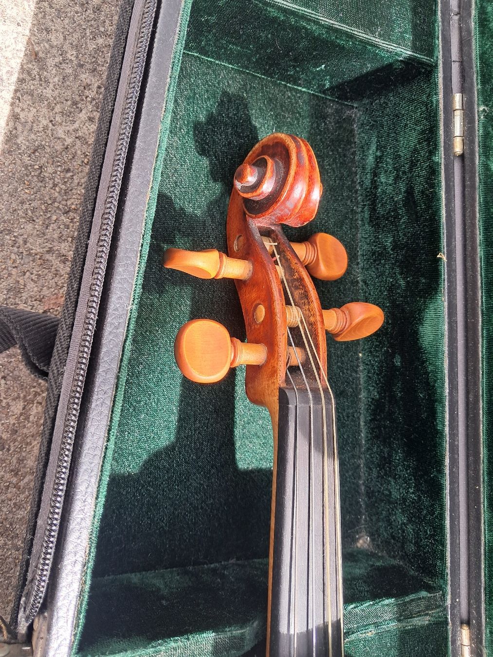 Strumenti musicali: Violon allemand transformé en instrument baroque – Usato da Moiry VD venduto da odb_669k 5