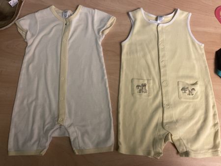 2 Baby GAP Sommer Strampler Set, Grösse 6-12 Monate, Top!