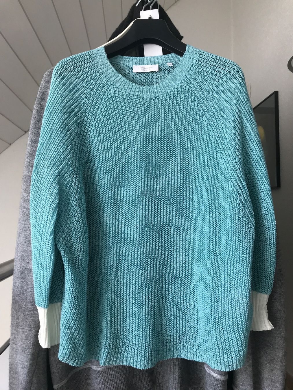 Rich & Royal Top: RICH & ROYAL Strickpullover in Hellblau S – Nuovo (secondo la descrizione) da Glattfelden venduto da Danshari 5