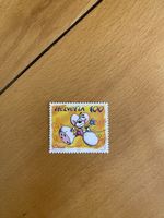 Diddl Sammler-Stück „Briefmarke Diddl mit Blume“