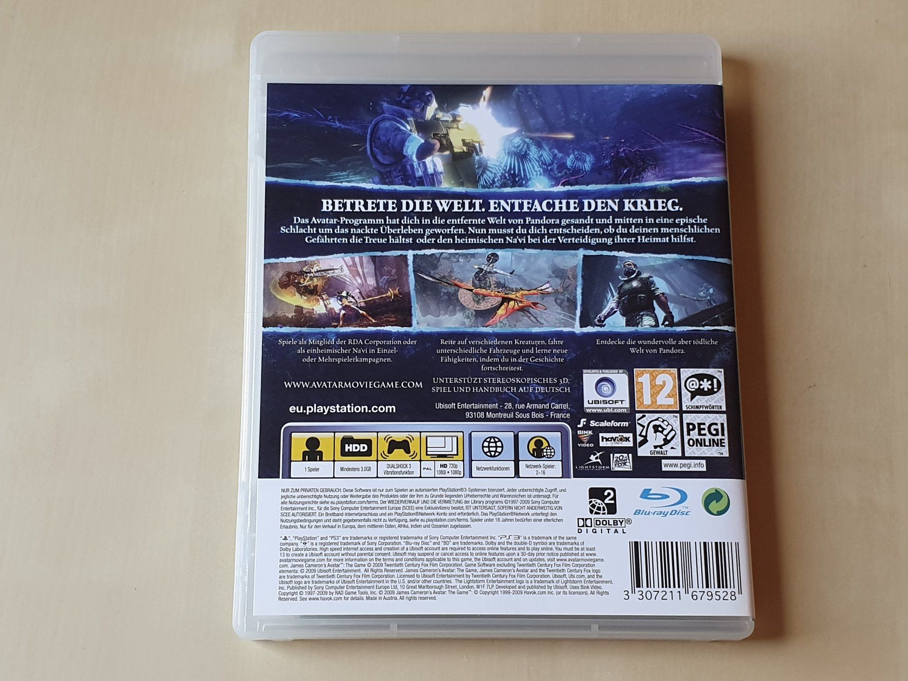Sony Giochi: Avatar Das Spiel – Usato da Stansstad venduto da collectorsshop 1