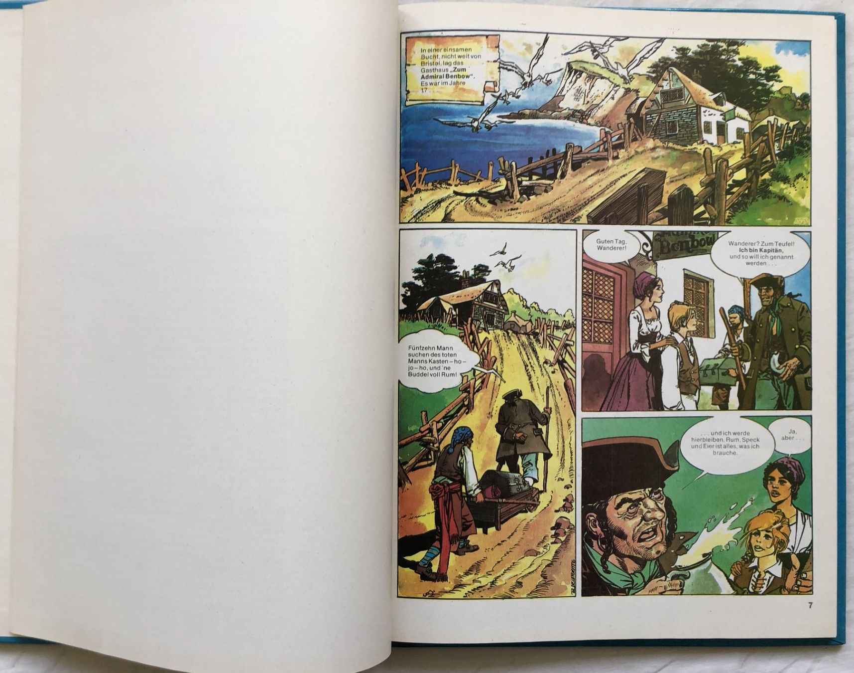 Comics: Robert L. Stevenson - DIE SCHATZINSEL - Comicband – Gebraucht aus Schaffhausen von durruti 3