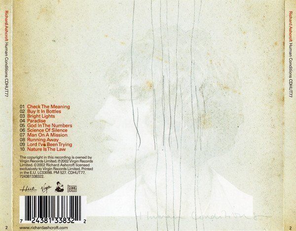 CDs: Richard Ashcroft – Human Conditions – Gebraucht aus Zürich von Raz88 2