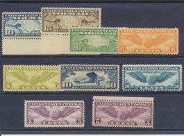 Lot USA Luftpostmarken postfrisch