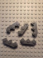 Lego 5x Stein modifiziert(2462) dunkelgrau