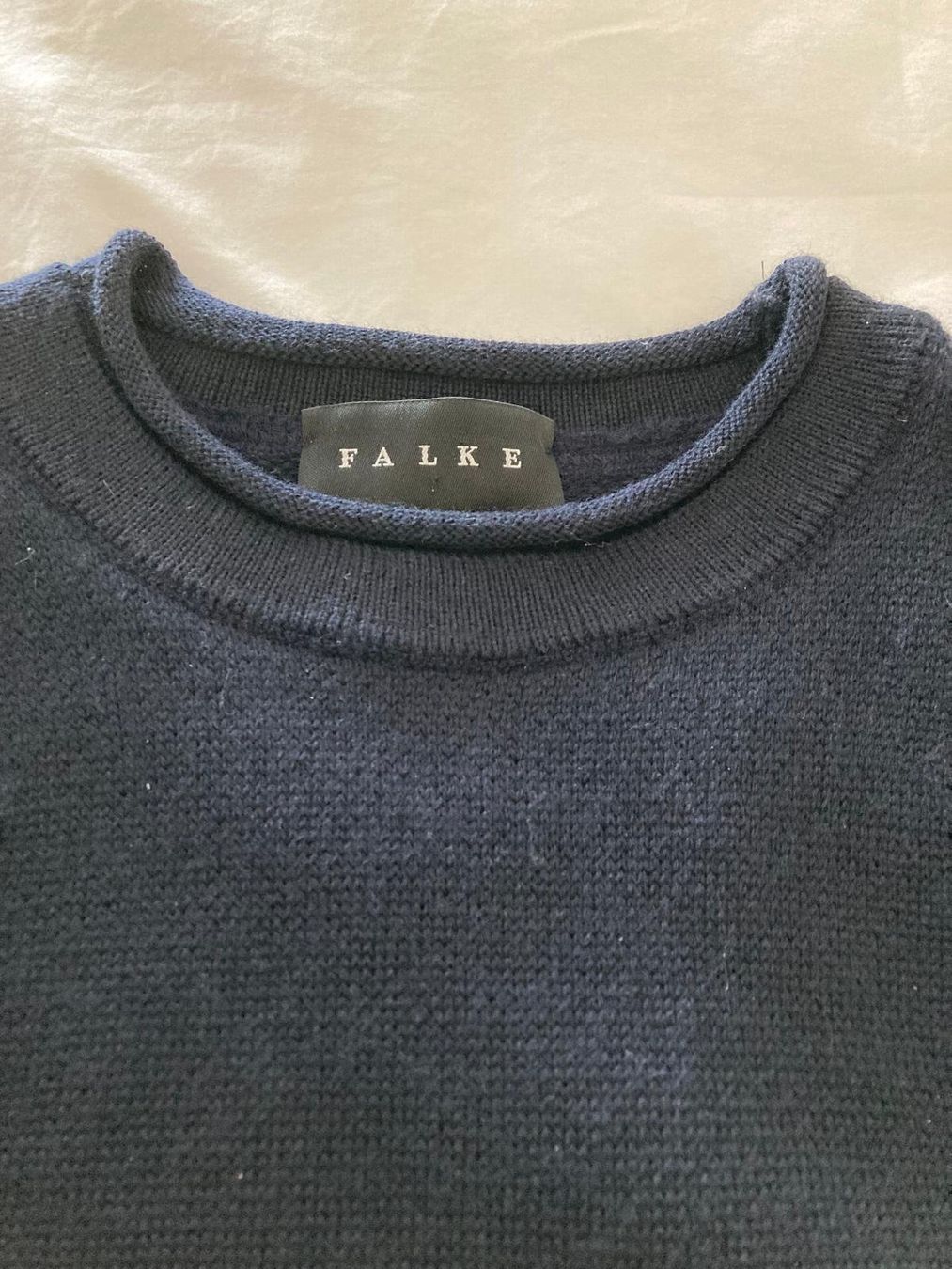 Falke Maglioni & Felpe: Pullover Men FALKE Marine Blue – Usato da Zürich venduto da aygo_a 1