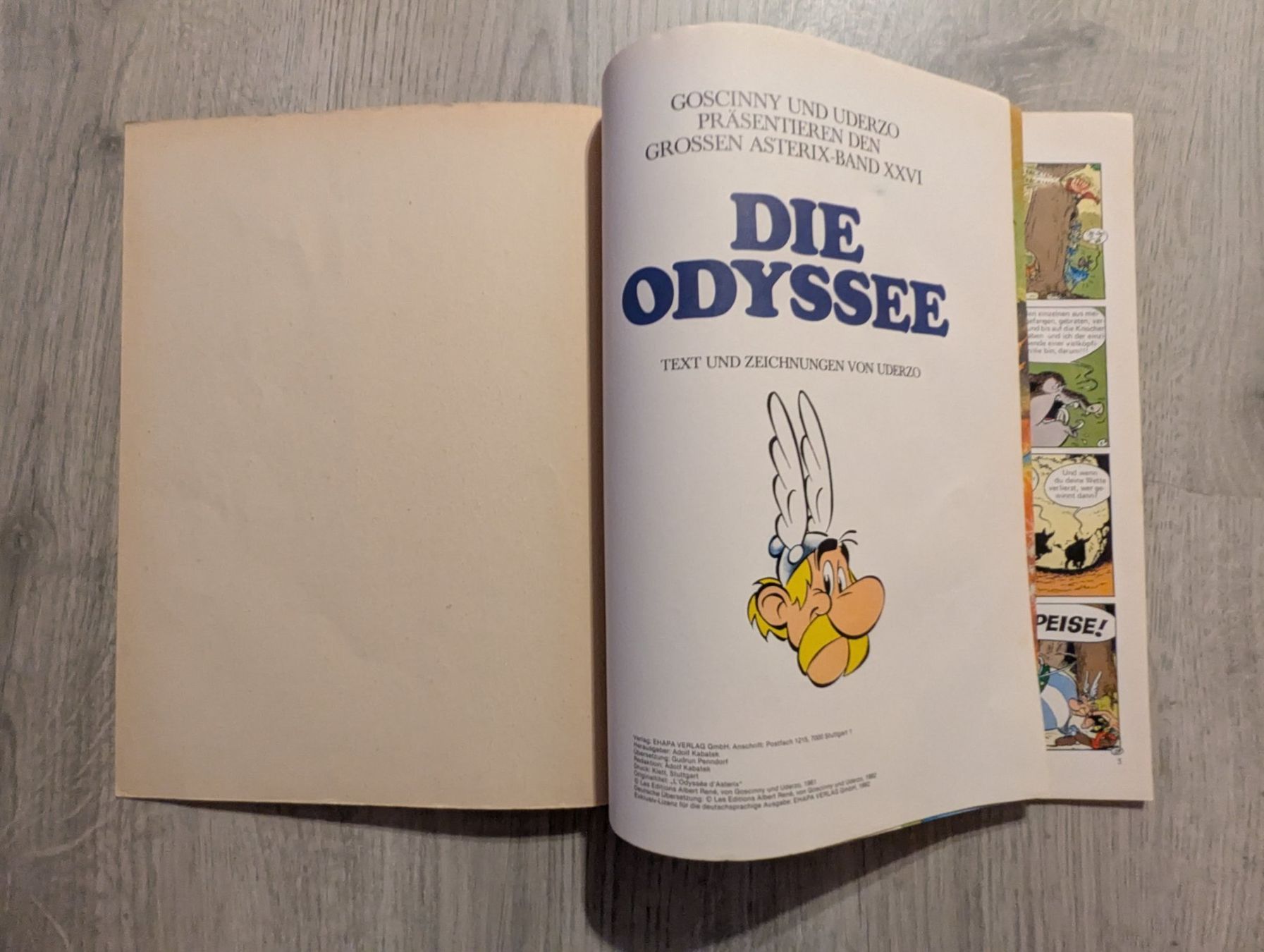 Fumetti: Asterix Band 26, Die Odyssee, broschiert, 1982 – Usato da Goldingen venduto da YouAreMySunshine 1