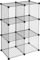 Regalsystem Würfelregal aus Metall 6 Würfel