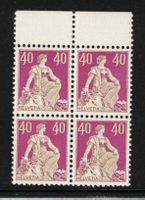 Helvetia mit Schwert Nr.176z im 4er-Block **, Kat.480.-