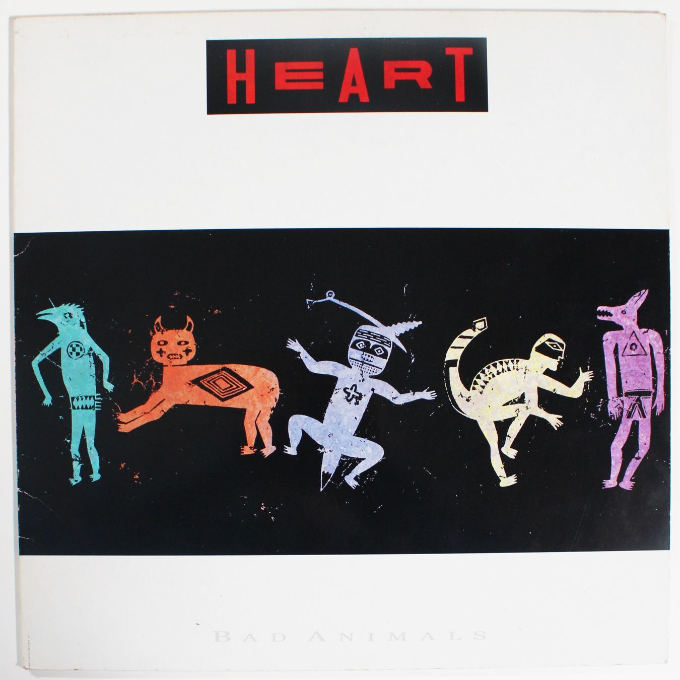 Dischi in vinile: LP HEART - BAD ANIMALS - 1st Press 1987 – Usato da Brüttisellen venduto da Collector-Corner