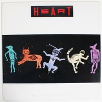 LP HEART - BAD ANIMALS - 1st Press 1987