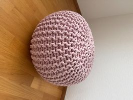 Pouf Hocker Rosa