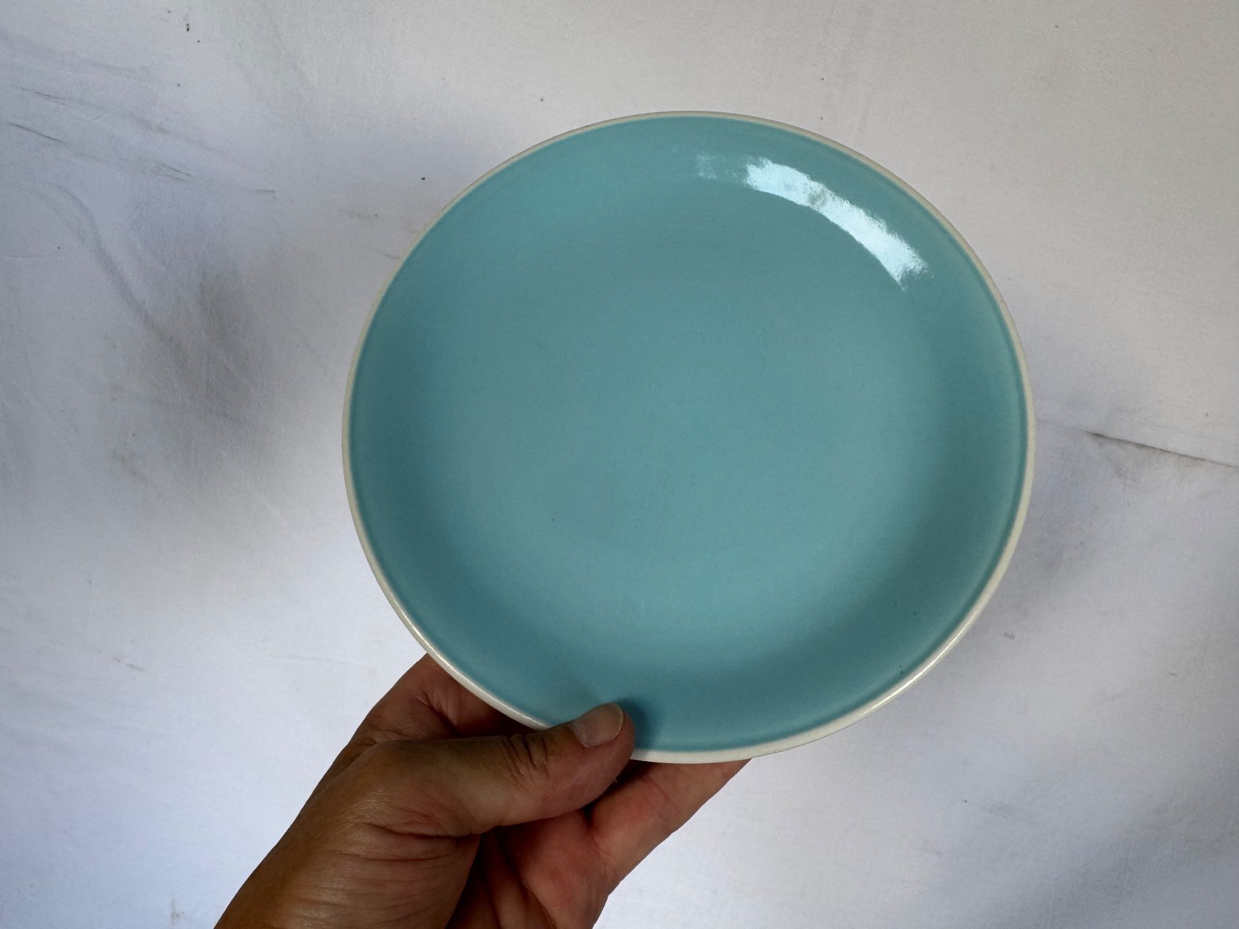 Rössler Teller: Assiette Rössler bleu Design Rössler platte blau – Gebraucht aus GRAND - LANCY von petitpain67 4