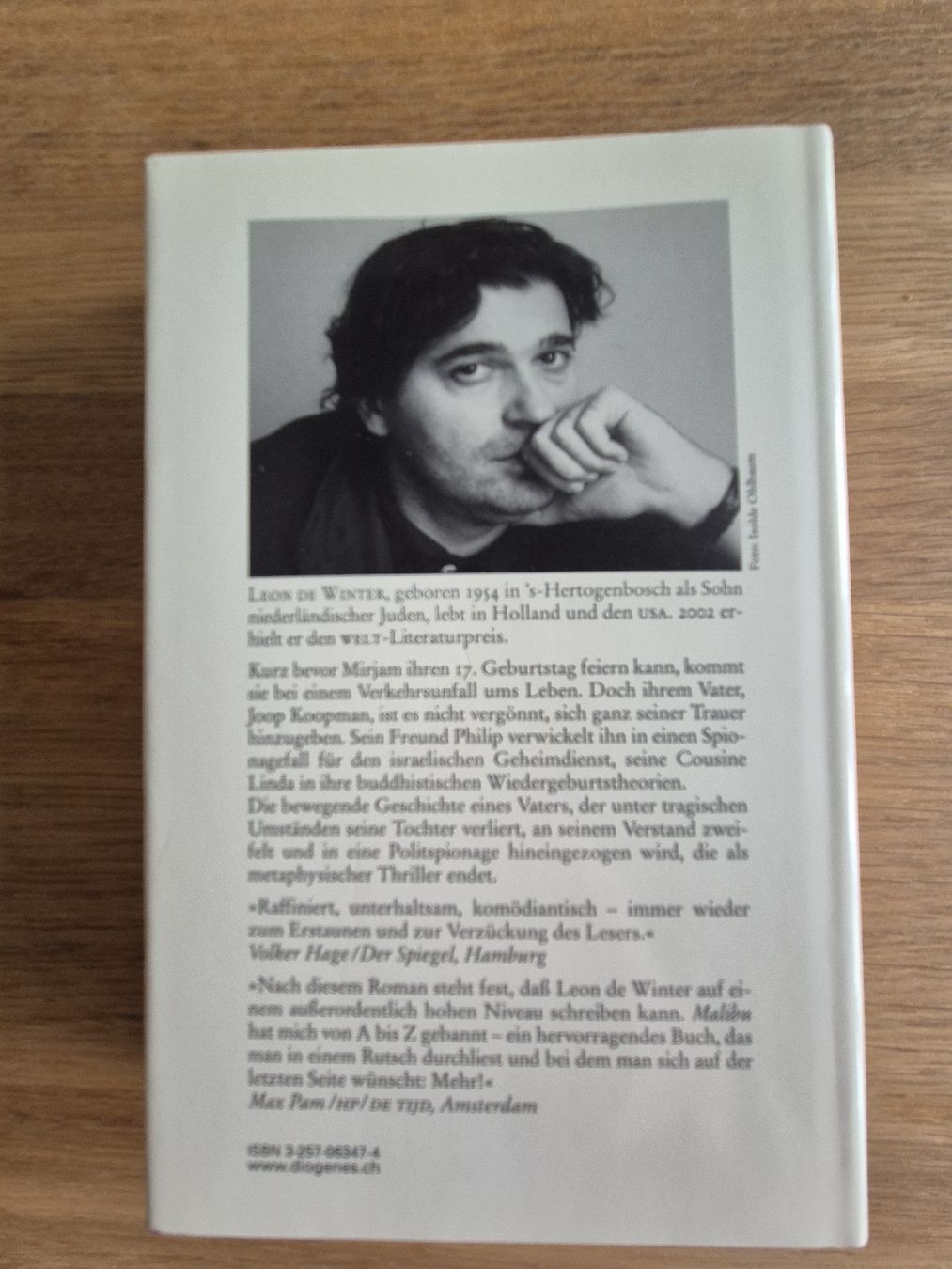 Libri: Leon de Winter - Malibu (Roman) – Usato da Bern venduto da miruslav 1