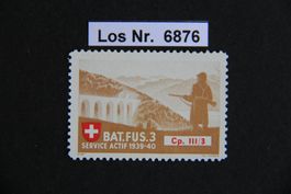 2. Weltkrieg-Marke Infanterie                       Los 6876