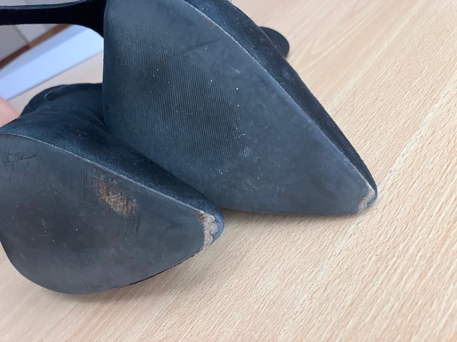 Damenschuhe: Elegante Wildleder Stiefeletten Nando Muzi, schwarz, Gr. 39 – Gebraucht aus Niedergösgen von lil_s6k8 6