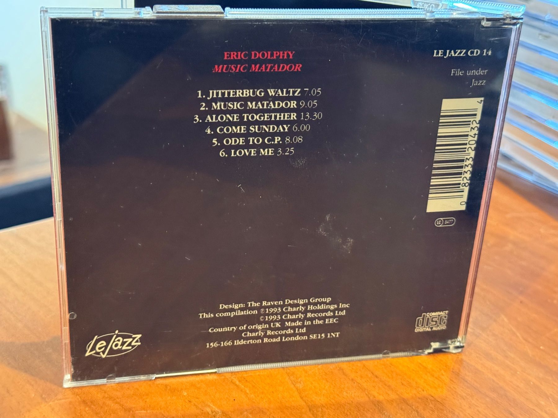 CD: Eric Dolphy - Music Matador - KA01B – Usato da Küsnacht ZH venduto da JazzRecords 1