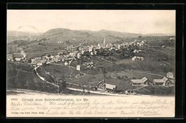 Schwellbrunn, Totalansicht aus der Vogel