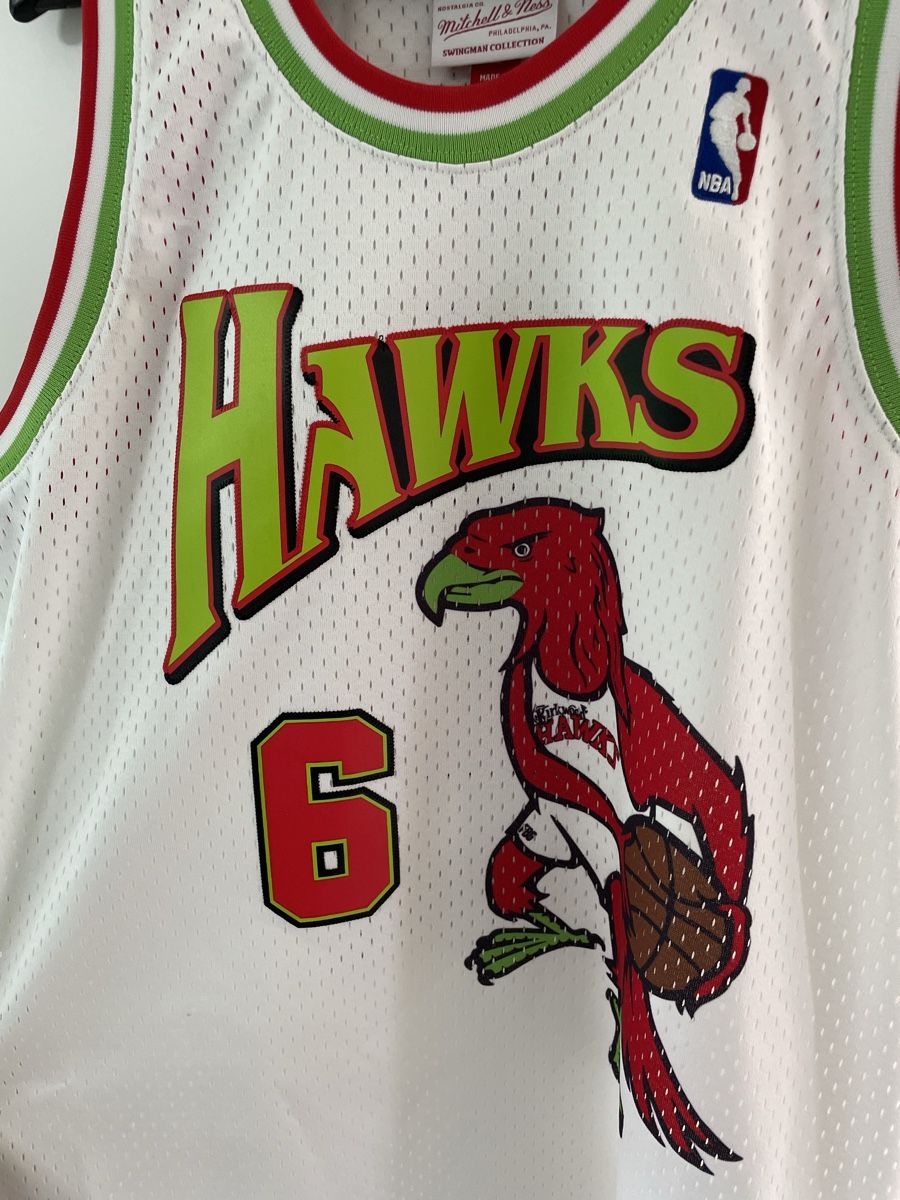 Canottiere & Pantaloni: Mitchell & Ness Future Atlanta Hawks Trikot Grösse L – Usato da Bassersdorf venduto da Joe_56lh 1