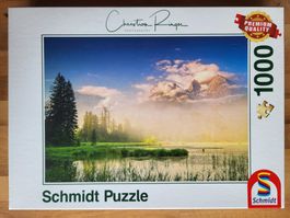 1000er-Puzzle Naturfoto (Schmidt), in Bereichen verpackt!