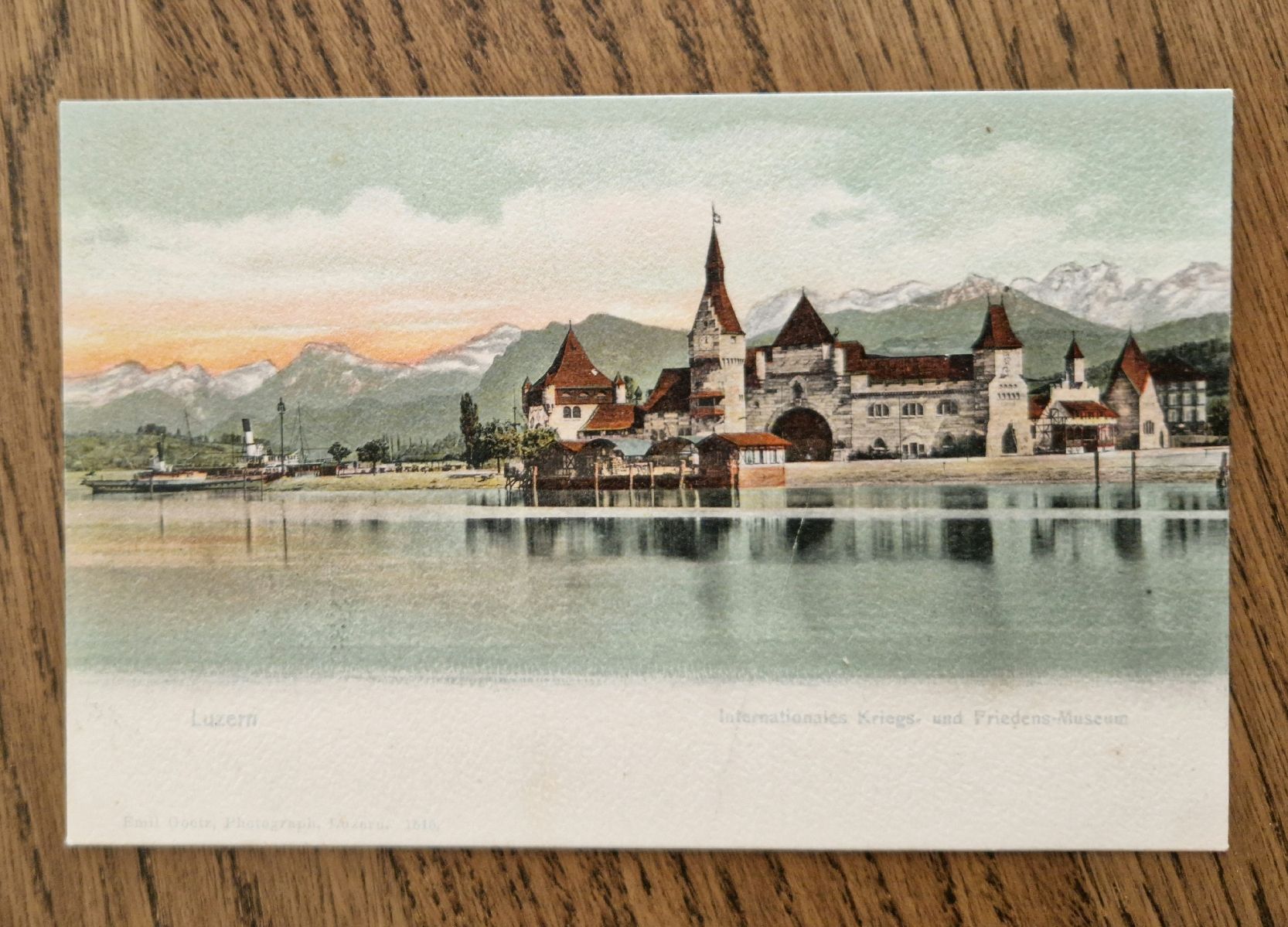 Ansichtskarten: Luzern, Kriegs- und Friedensmuseum – Gebraucht aus Ebikon von Donar50