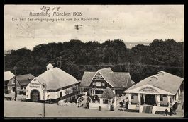 München, Ausstellung München 1908, ein