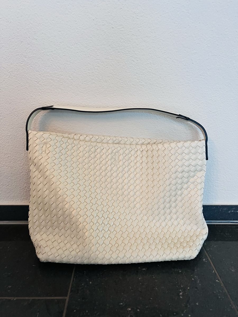 Borse da donna: Handtasche weiss geflochten – Usato da Wil SG venduto da ooMariposaoo 1