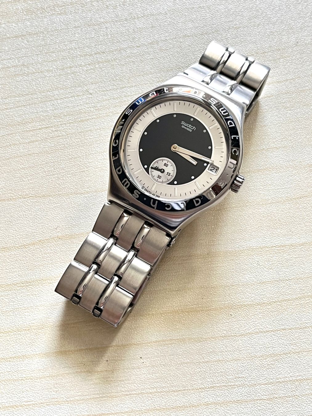 Swatch Orologi: Swatch Irony , Herrenuhr, selten! – Usato da Grenchen venduto da chththl 1