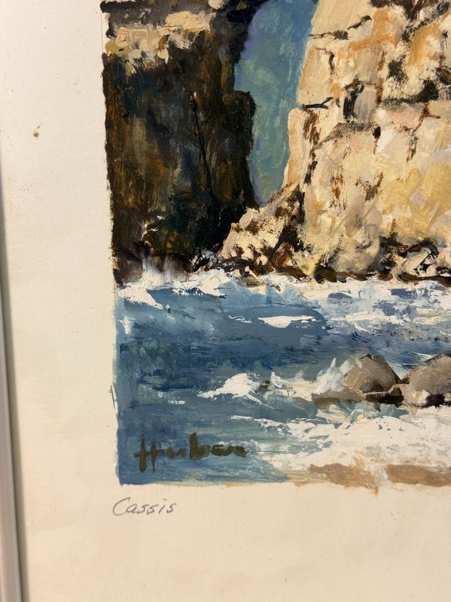 Dipinti: Otto Huber - Gemälde - Cassis – Usato da Solothurn venduto da NUVICO 3