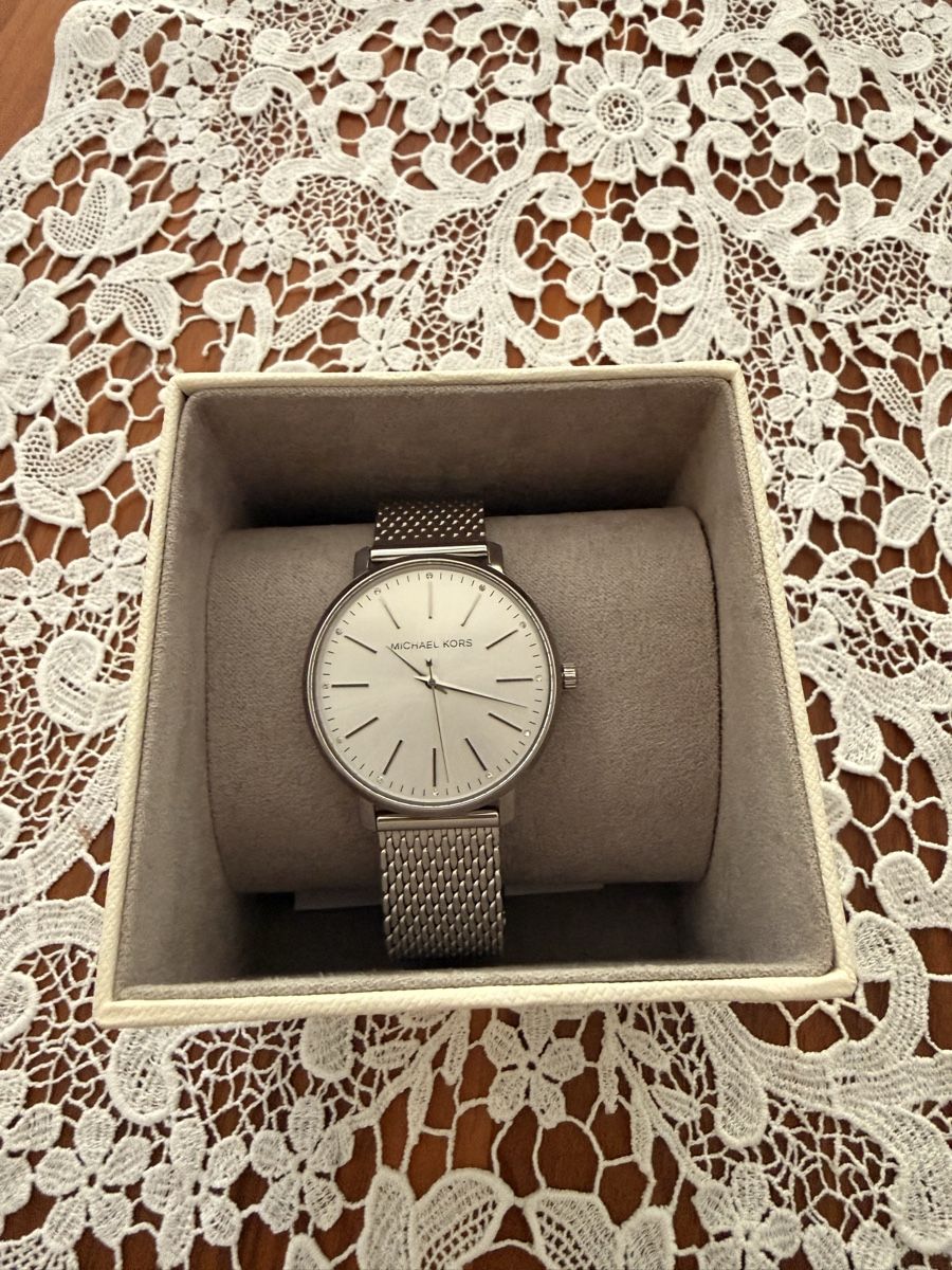 Michael Kors Uhren: Michael Kors Pyper Uhr silber – Neu (gemäss Beschreibung) aus Rorschacherberg von galylea