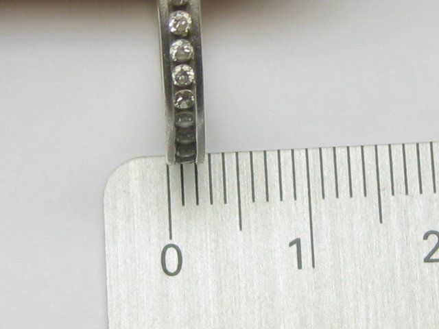 Anelli: Memoire Ring Silber 925 + MP Zirkonia Gr. 54 – Usato da Ermatingen venduto da Decovin 3