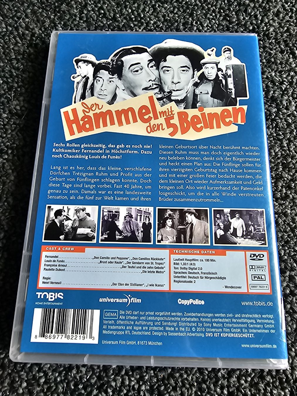 Tutti i DVDs: Der Hammel mit den 5 Beinen (20468) – Usato da Ruswil venduto da jan_bxl5 1