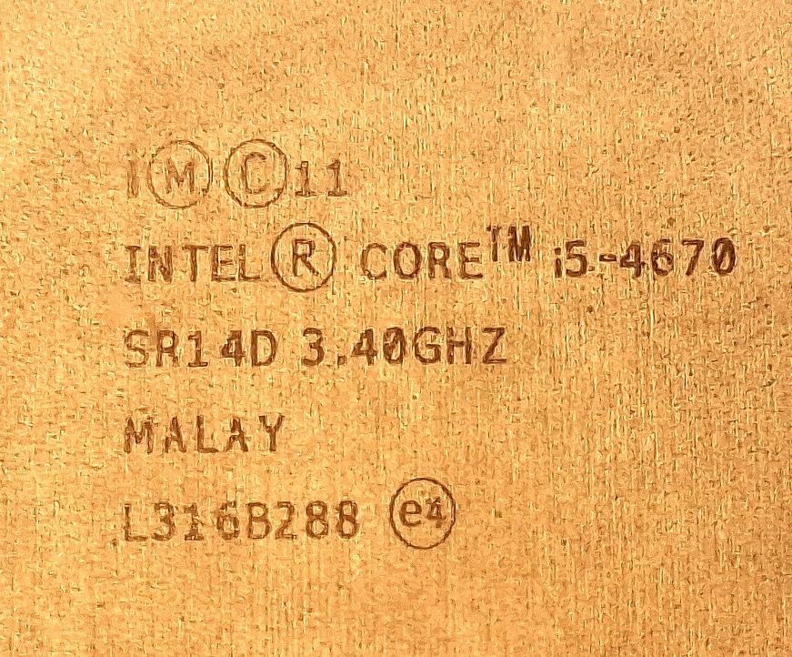 Intel PCs: Prozessor / Processeur Intel Core i5-4670 – D'occasion à Biglen par AAA-DING-DONG 2