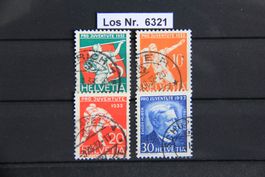 PJ 1932 Serie sauber gestempelt                     Los 6321