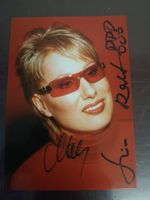 Corina May - handsignierte Autogrammkarte