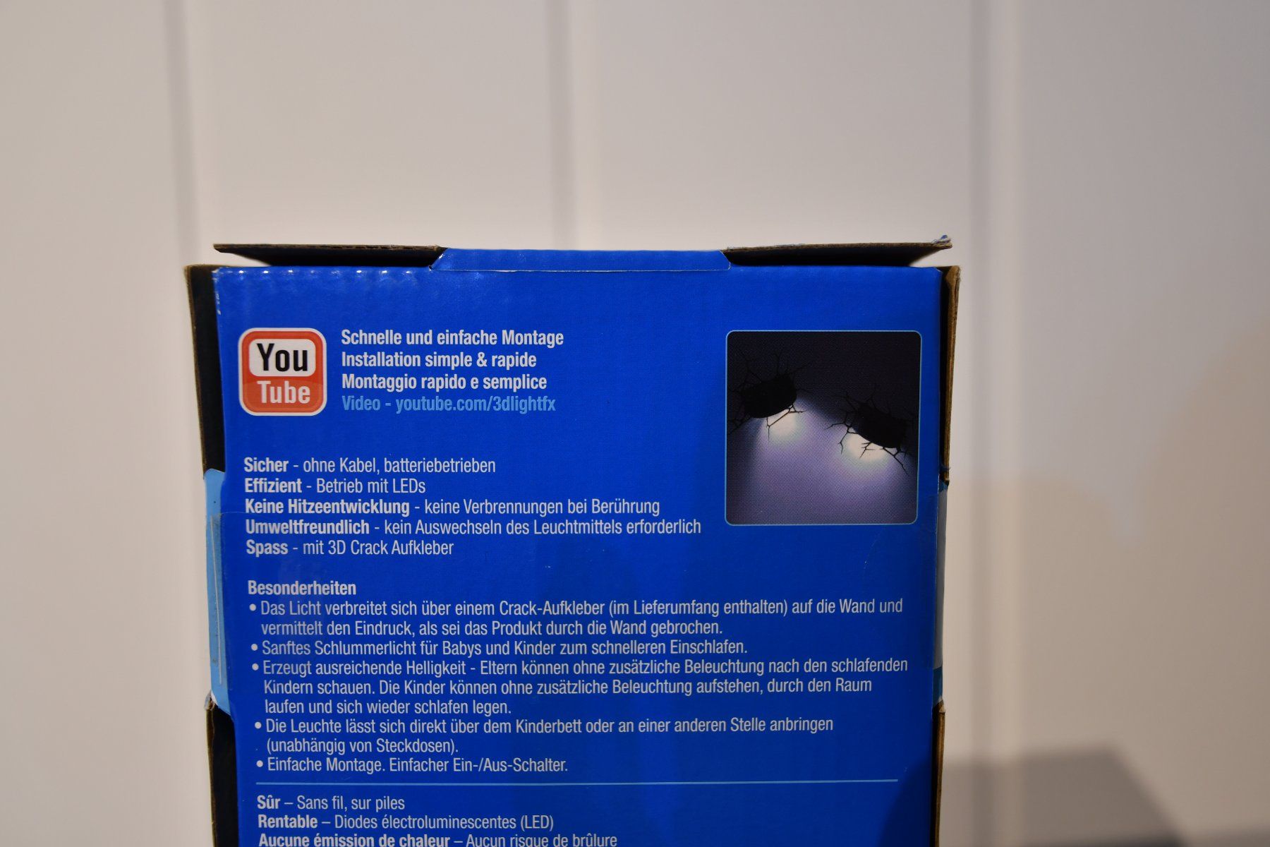 Lampade: 3D DECO LIGHT - PUCK – Nuovo e nell'imballaggio originale da Niederrohrdorf venduto da Voase 1