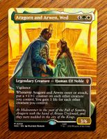 Borderless Aragorn and Arwen, Wed The Hobbit NM