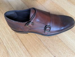 Herren Schuhe Navyboot, Gr. 41, Top Zustand, Braun
