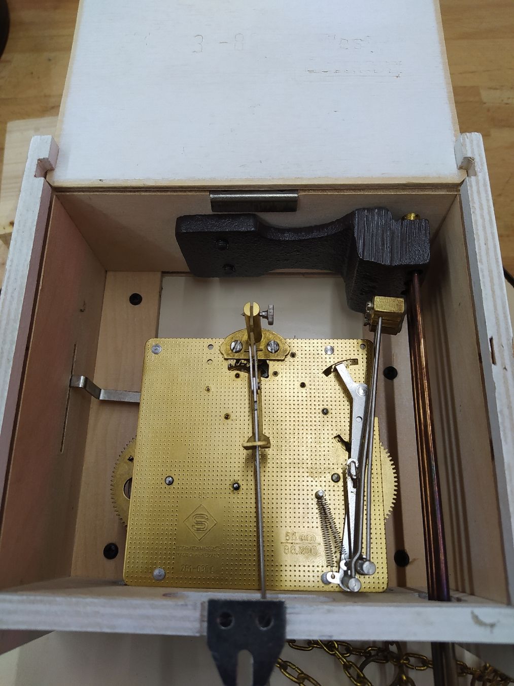 Bucherer Orologi da terra & Orologi da parete: Bucherer - Wanduhr-Pendule – Usato da Weiningen ZH venduto da Vitanyi 3